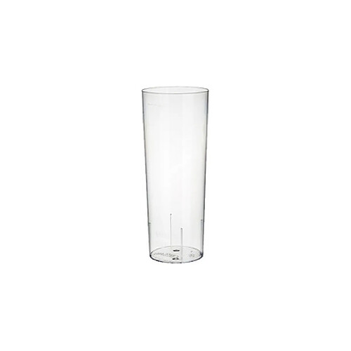 STARPAK Verre à cocktail en plastique PS, 0,3 l, transparent ()