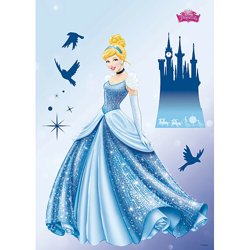 Komar Stickers géant Cendrillon Disney