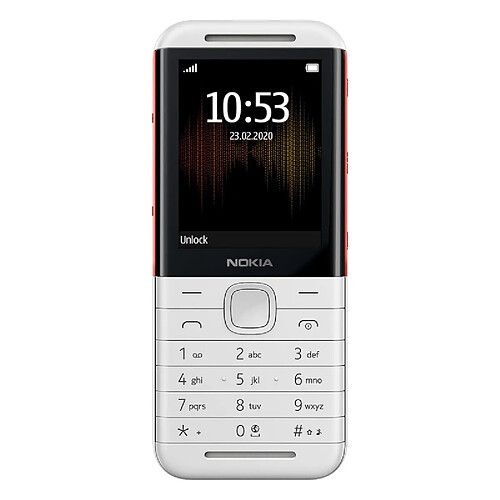 Nokia 5310 (Double Sim) Blanc et Rouge