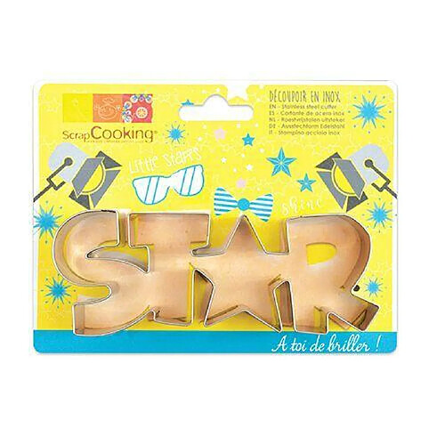 Scrapcooking Découpoir à biscuits en inox - Star