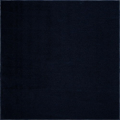 Hadorn Tapis shaggy 185x185 nuit bleue Luzern