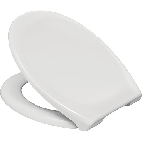 abattant wc - frein de chute et déclipsable - 45 x 37.6 cm - alterna 95900311