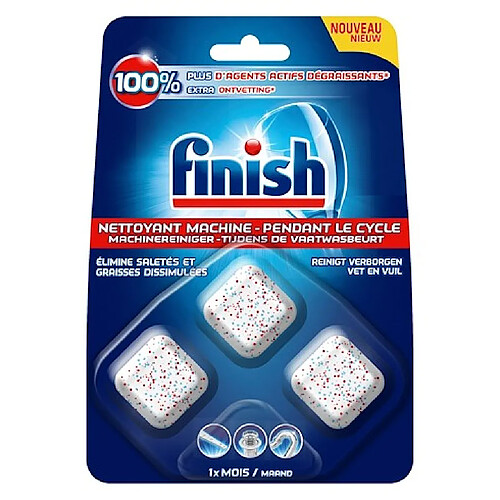 Nettoyant Machine Finish – pack de 3