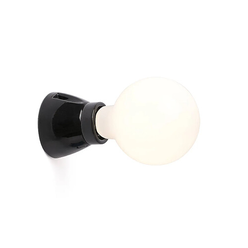 Faro Barcelona Applique Globe Noir 1 Lumière E27