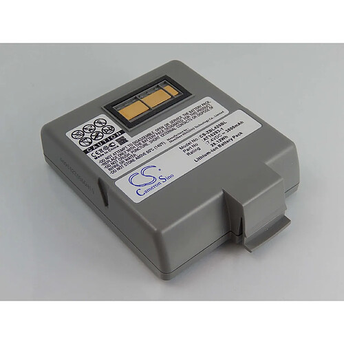 vhbw Li-Ion batterie 3800mAh (7.4V) pour imprimante d'étiquettes Zebra QL420, QL420 Plus, QL420+ remplace AT16293-1