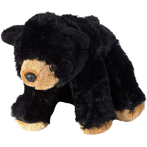 Wild Republic peluche Ours de 20 cm noir