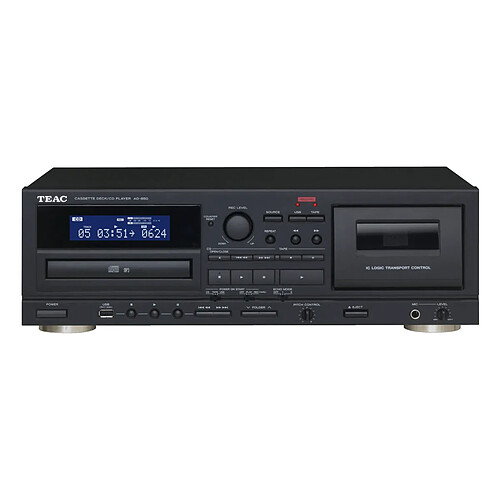 Teac AD-850 - Lecteur CD et Lecteur Cassette