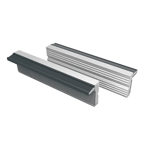 Bahco - Paire de mâchoires de rechange en aluminium pour bande magnétique 125 mm - 833AJ-5