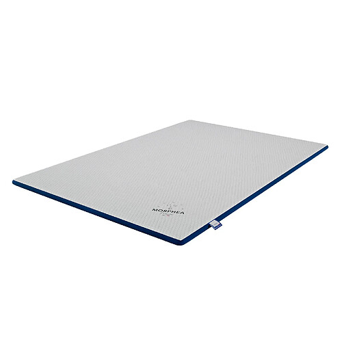 Morphea France Surmatelas 90x200x5cm CLOUDY Premium - Gel à Mémoire de Forme et Tissu Respirant - Soutien très moelleux - Morphea