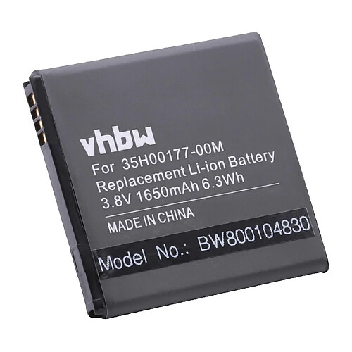 vhbw Batterie remplacement pour BL11100, BA-S800 pour smartphone (1600mAh, 3,7V, Li-ion)