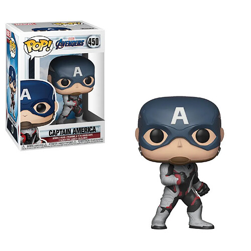 Gamesland AVENGERS ENDGAME - Bobble Head POP N° 450 - Captain America