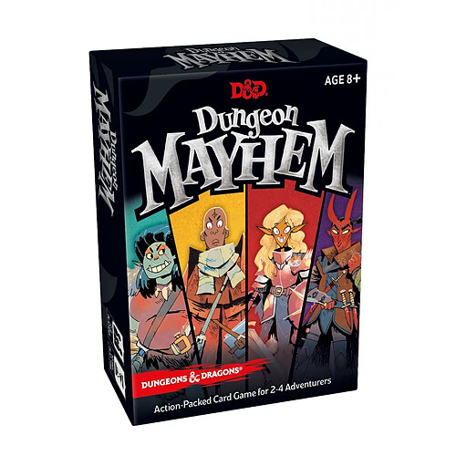 Wizards Of The Coast Dungeons & Dragons - Jeu de cartes Dungeon Mayhem