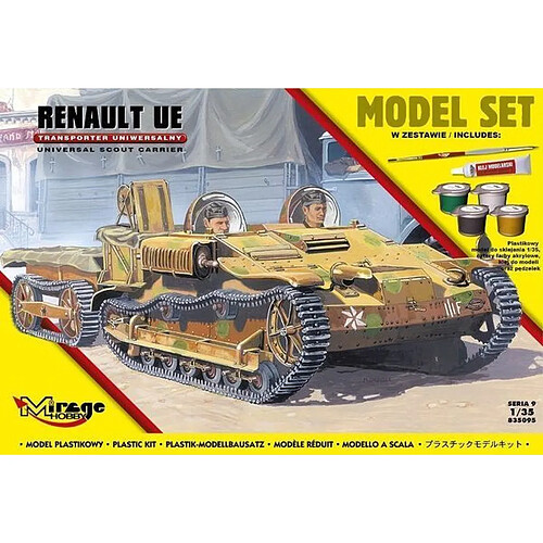 Renault UE reconnaissance tankette(Model Model Set- 1:35e - Mirage Hobby