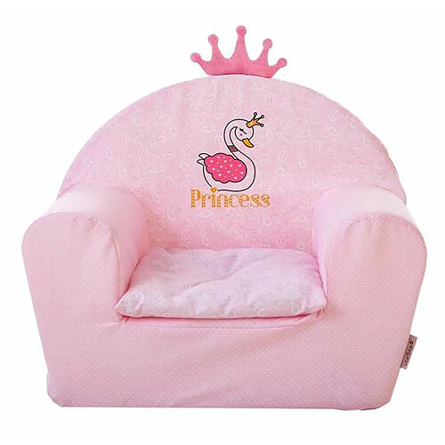 BigBuy Fun Canapé Convertible Princess Rose Enfant