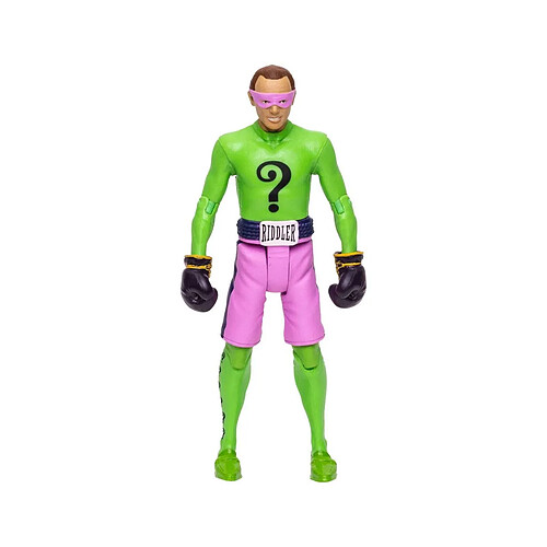 Mc Farlane DC Retro - Figurine Batman 66 The Riddler in Boxing Gloves 15 cm