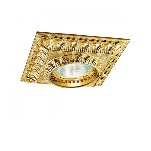 Luminaire Center Spot classique MILADY Or 24 Carats 1 ampoule