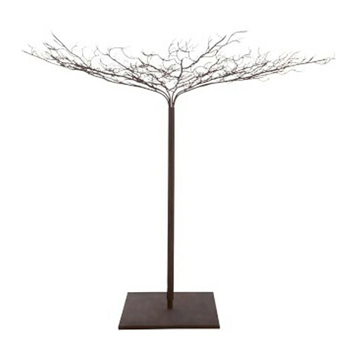 Paris Prix Arbre Déco en Métal Automne 250cm Brun