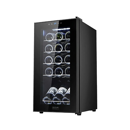 Cecotec Cave à vin GrandSommelier 15000 Black Compressor