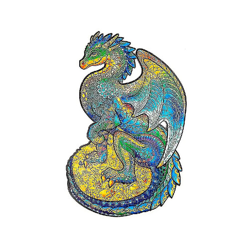 Universal Cadeau enfant dragon puzzle en bois ¼ â90 pcs ï ¼ j