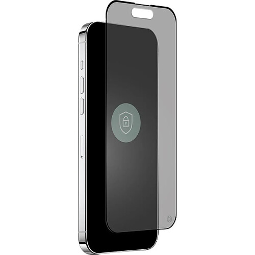 Force Glass Protection d écran Forceglass Verre trempé 2,5D confidentialité iPhone 15 Pro