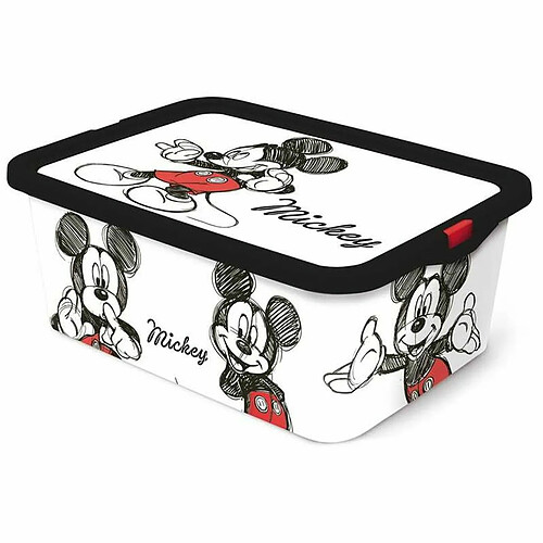 Boîte de rangement Mickey Mouse Fancy 13 L polypropylène