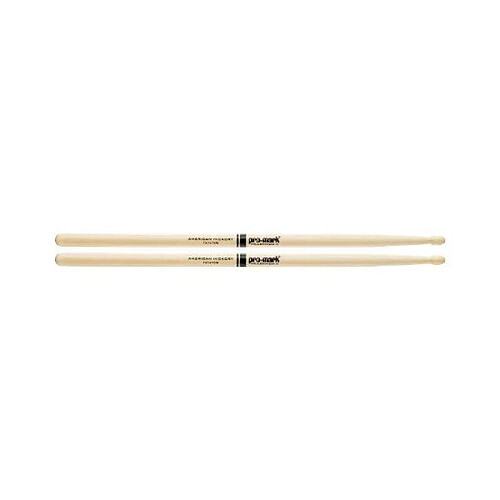 Pro-Mark 747B Super Rock Paire de baguettes Olive en bois Hickory américain Import Royaume Uni