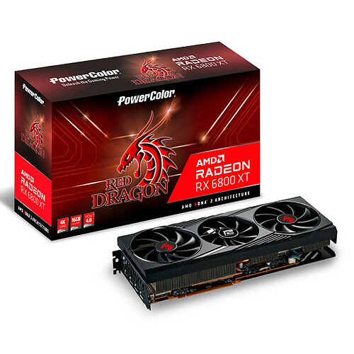 PowerColor Red Dragon AMD Radeon RX 6800 XT 16GB GDDR6