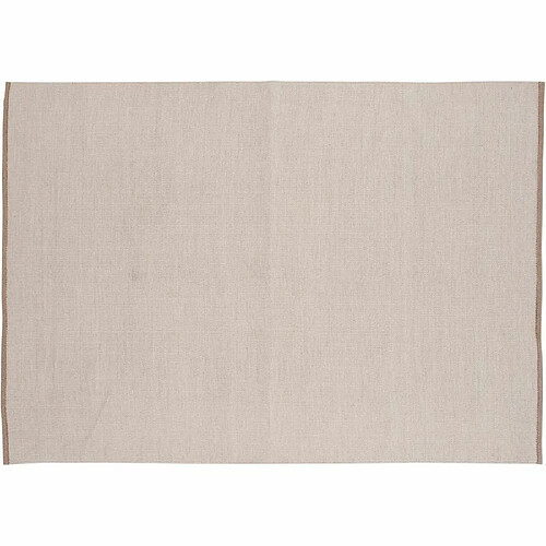 Venture Home Tapis en coton et laine Jaipur beige 240 x 170 cm.