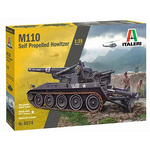 Italeri Maquette Char M110 Self Propelled Howitzer