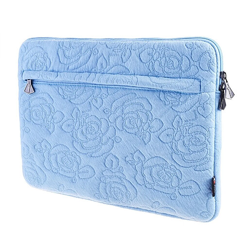 Wewoo Sacoche Mac Motif rose néoprène Fashion Sleeve Bag Sac pour ordinateur portable pour MacBook 13,3 pouces (Bleu)