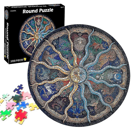 Universal Puzzle 1000 pièces, puzzle rond, puzzle puzzle