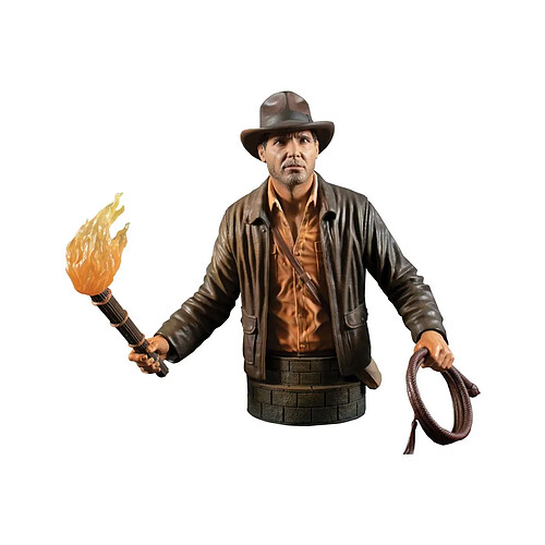 Gentle Giant Indiana Jones : Les Aventuriers de l'arche perdue - Buste 1/6 Indiana Jones Variant SDCC 2023 Exclusive 15 cm