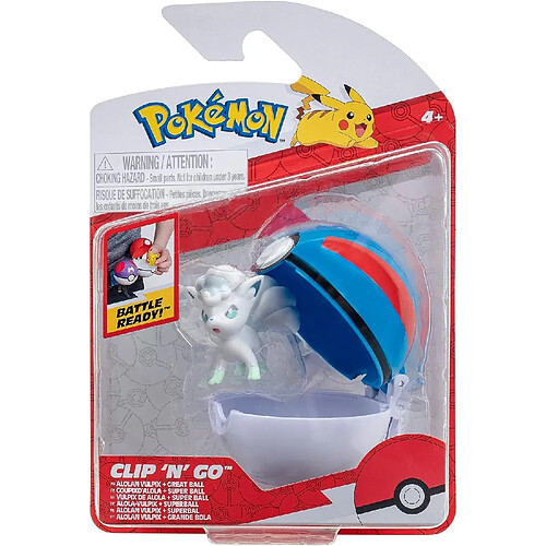 Jazwares Pokémon - Pack Clip 'n'Go Poké