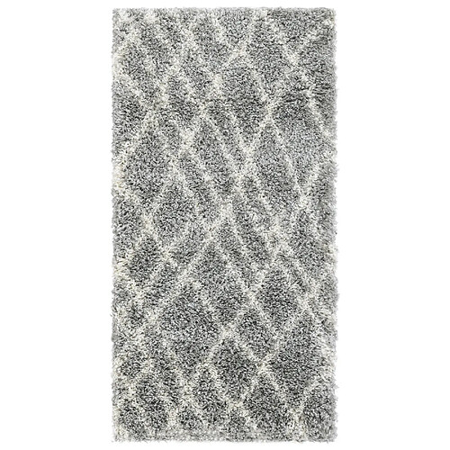 Hadorn Tapis shaggy 305x80 gris Lachen Fence