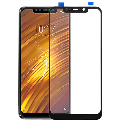 Wewoo Écran avant lentille en verre pour Xiaomi Pocophone F1