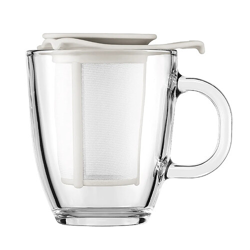 Bodum YO-YO SET Set mug en verre, filtre en nylon, 0.35 l