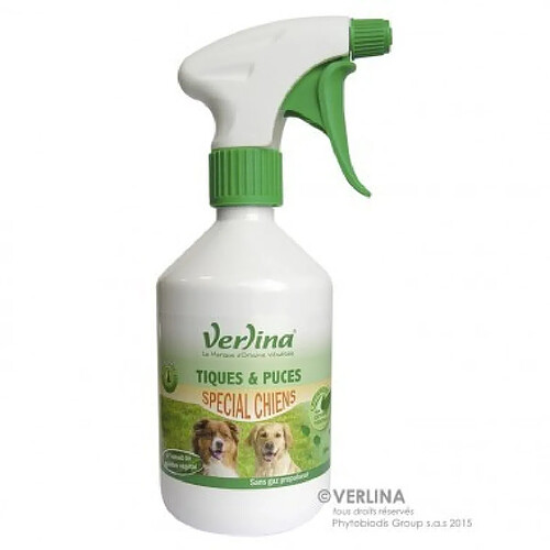 Verlina Insecticide d'environnement tiques & puces du chien