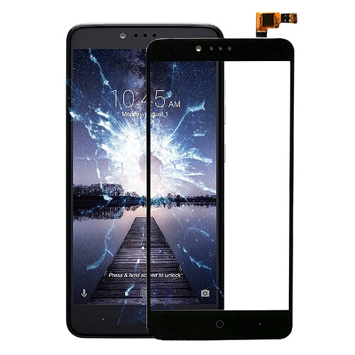 Wewoo Noir Pièce détachée ZTE ZMax Pro / Z981 Digitizer écran tactile