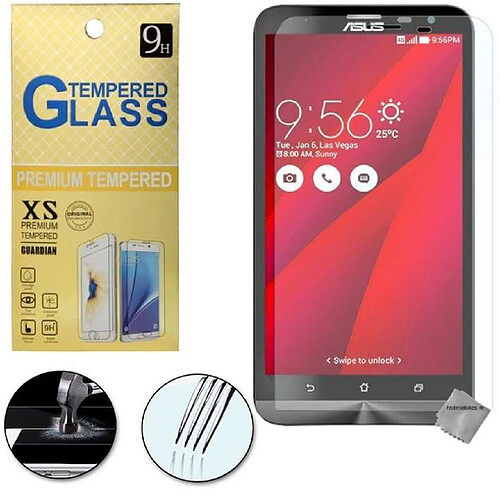 Htdmobiles Film de protection vitre verre trempe transparent pour Asus Zenfone 2 Laser ZE600KL