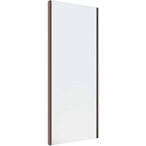 Emuca Miroir extractible pour l'intérieur de l'armoire moka.