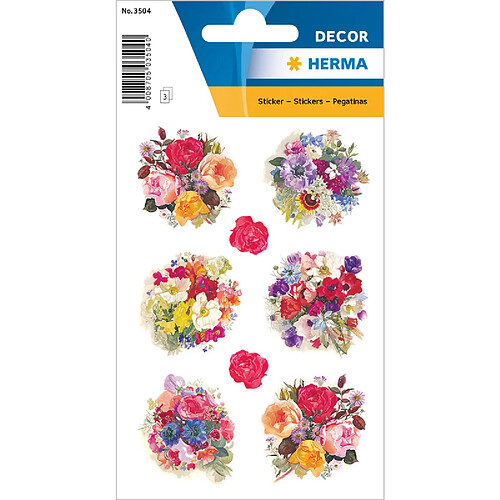 HERMA Autocollants DECOR 'Décoration florale' ()