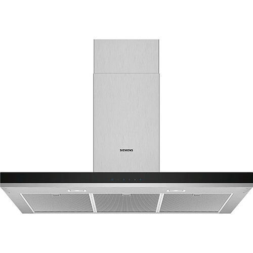 Hotte décorative murale 90cm 580m3/h inox - lc96bhm50 - SIEMENS