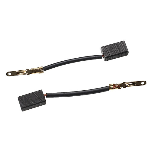 vhbw 2x Balais de charbon pour moteur 5 x 8 x 14mm remplacement pour 30711125000 pour outil électrique / perceuse à batterie