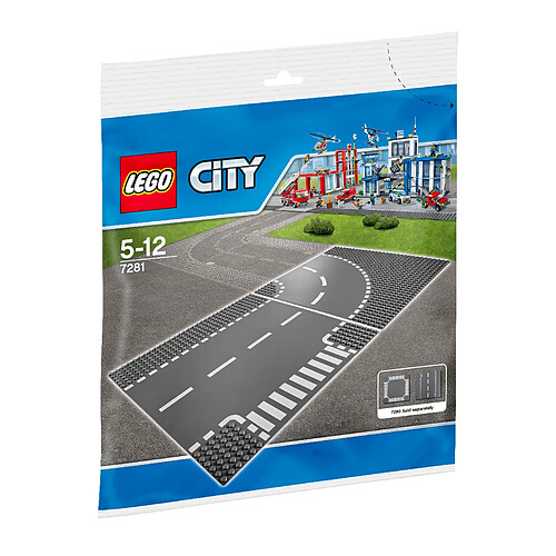 LEGO® City - Virage et croisement - 7281