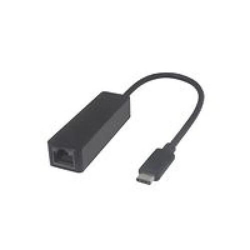 Disney USB3.1 Type C to RJ45 Adapter 10/100/1000Mbps, Black, 5Gbps 0,2m