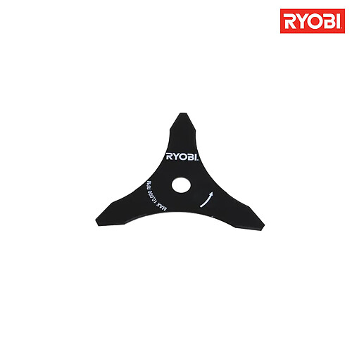 Lame 3 dents RYOBI tri-arc diamètre 20cm pour débroussailleuses RAC108