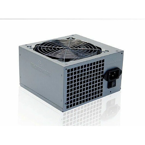 Tecnoware Alimentation ATX pour PC - Ventilateur Silencieux de 12 cm - Connecteurs 2 pour SATA, 1 pour 24 pôles, 1 pour 12 V, 4 + 4 pôles, 2 pour Molex, 1 pour Floppy - Puissance réelle 550 W