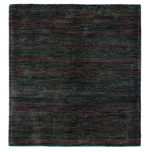 Vidal Tapis de laine 178x166 Bleu Juma