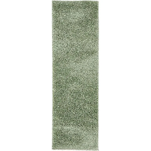 Hadorn Tapis shaggy 183x61 vert Luzern