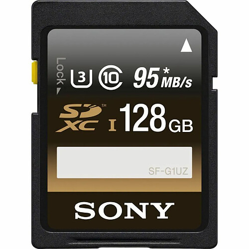 Quantum Sony 128 Go Professional Class 10 UHS - 1 Carte memoire SDHC Secure Digital